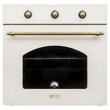 Встраиваемый газовый духовой шкаф Ricci RGO-620BG, цвет: бежевый