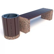 Комплект Евро 1 и Рунд урна