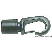 Osculati Nylon snap hook 5 6mm 20 pcs, 63.050.80