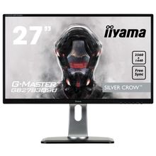 Монитор iiyama 27" gb2783qsu-b1 черный tn+film led 1ms 16:9 dvi hdmi m m матовая has pivot 350cd 170гр 160гр 2560x1440 displayport qhd usb 6.1кг iiyama