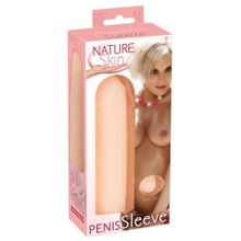 Телесная насадка на пенис Nature Skin - 15,5 см. (71562)