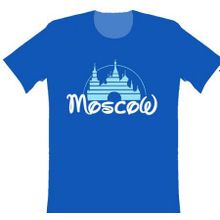 Футболка Moscow. Disney