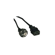 Кабель tripplite (p050-008) ac power cord schuko c19 250v 10a - 8 ft.