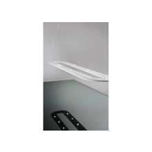 Подвесной светодиодный светильник, серия "O-LINE", белый