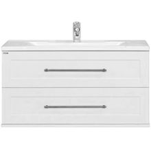 Misty Мебель для ванной Марта 100 подвесная белая