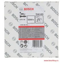 Bosch Скоба оцинкованная TK40 40G 40х5.8 мм для GTK 40 5000 шт. (2608200705 , 2.608.200.705)
