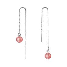 Серьги-протяжки c посеребрением (арт. 82124-10)