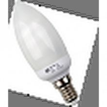 Лампа энергосберегающая КЛЛ свеча КЭЛР-C Е14 9Вт 4000К -eco |  код. LLEP60-14-09-4000 |  IEK
