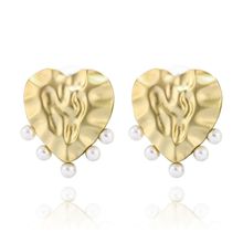 Серьги-гвоздики "Сердце" (арт. 79204-1)