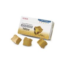 xerox (phaser 8500 8550 чернила твердые желтые (3 шт.) 3К) 108r00671