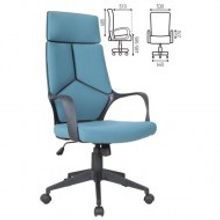 Кресло офисное BRABIX Prime EX-515, ткань, голубое