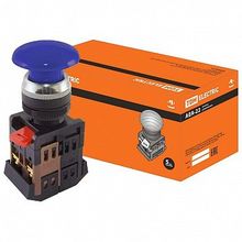 Кнопка AEA-22 22 мм²  IP40, Синий |  код.  SQ0704-0017 |  TDM