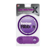 Комплект для связывания BONDX BONDAGE RIBBON   LOVE ROPE PURPLE Фиолетовый