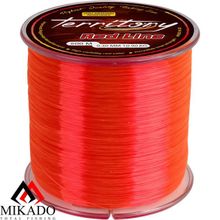 Леска мононить Mikado TERRITORY RED LINE 0,30 (600 м) - 10.90 кг.