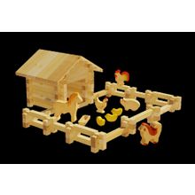 Конструктор ЛЕСОВИЧОК les 012 "Солнечная ферма" №1 набор из 110 деталей