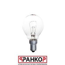 ЭРА лампа накаливания ДШ шарик E14 60W 230V CL