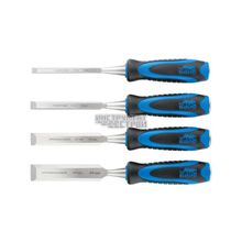 Набор долот-стамесок плоских Барс 24452 (8-12-18-24мм, двухкомп.рукоятка)