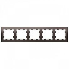 Рамка 5 постов ATLASDESIGN, мокко |  код. ATN000605 |  Schneider Electric