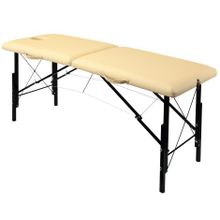 Складной деревянный масажный стол Heliox с системой тросов и изменением высоты 185х62 см