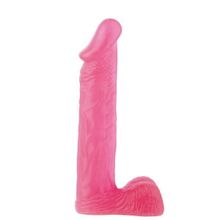 Dream Toys Большой розовый фаллоимитатор XSKIN 9 PVC DONG - 23 см. (розовый)