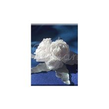 Цветы из ткани Gilliann Серебрянная роза FLR013