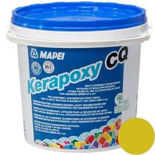 МАПЕЙ Керапокси CQ 151 затирка эпоксидная горчичный (3кг)   MAPEI Kerapoxy CQ 151 затирка эпоксидная для швов плитки горчичный (3кг)