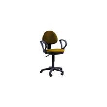 Бюрократ (BURO) Кресло офисное CH-213AXN ткань желтая 10-106