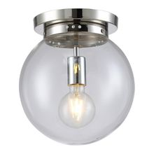 Crystal Lux Потолочный светильник Crystal Lux Mario PL1 D250 Nickel Transparente ID - 224177