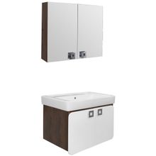 Mixline Мебель для ванной Мальта 80 бук шоколадный