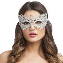 Fifty Shades of Grey Ажурная маска для лица Anastasia Masquerade Mask (серебристый)