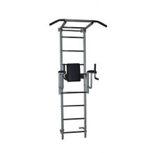 ДСК"Крепыш плюс" пристенный с брусьями - 2 серый