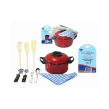 Помогаю Маме для кухни красная 10 предметов