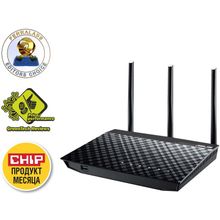 Маршрутизатор   ASUS   RT-N18U   High Power Router (4UTP 10 100 1000Mbps, 1WAN,  802.11b g n,  600Mbps,  USB2.0+USB3.0)