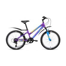 20" ALTAIR MTB HT 2.0 Lady 2018 (6ск, сталь, аморт.вилка, Vbr, SG03 - HG04 KFW660)(рама 10,5", фиолетовый)