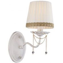 Бра декоративное SIERRA бело-золотой E14 1*60W A3071AP-1WG