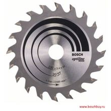 Bosch Пильный диск Bosch Optiline Wood 130х16 мм 20WZ (2608640582 , 2.608.640.582)