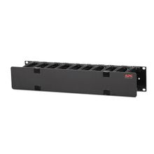 apc (horizontal cable manager, 2u single side with cover) ar8600