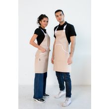 AMENBERG, светло-бежевый с белым