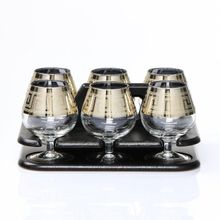 Мини-бар Греция барная стойка, 6 бокалов бренди