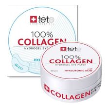 Патчи для глаз коллагеновые TETe 100% Collagen Hydrogel Eye Patch 60шт