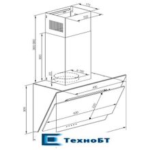 Каминная вытяжка Graude DH 60.0 WE