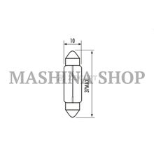 Лампа C5W 12v sv8