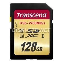 Карта памяти SDXC 128GB Transcend Сlass 10