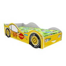 Кровать-машинка "Форсаж-мини"желтый