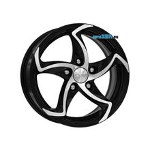 КиК Ландау 6.5x15 5x114.3 ET40 DIA67.1 алмаз-брасс