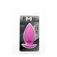 Dream Toys Большая розовая анальная пробка BOOTYFUL ANAL PLUG LARGE PINK - 10 см. (розовый)