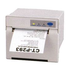 Чековый принтер Citizen CT-P293, Parallel, Serial, USB, 24V, без блока питания, белый (CTP293ALWHNN)
