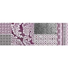 Ibero Groove Violet Style Dec B 25x75 см