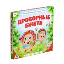 Настольная игра командная «Проворные ежата»