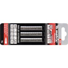 Полотна для электролобзика по дереву, 3 шт. T101B, 75 х 2,5мм, HCS Matrix Professional 78201